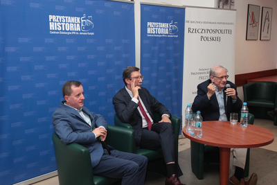 Spotkanie z cyklu „Od niepodległości do niepodległości” – Warszawa, 26 czerwca 2018. Fot. Piotr Życieński (IPN)