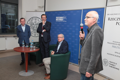 Spotkanie z cyklu „Od niepodległości do niepodległości” – Warszawa, 26 czerwca 2018. Fot. Piotr Życieński (IPN)