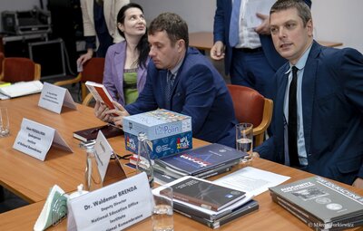 Przedstawiciele środowisk żydowskich z USA w IPN – 26 czerwca 2018. Fot. Marcin Jurkiewicz (IPN)