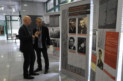 Prezentacja wystawy IPN w COS ABW w Emowie