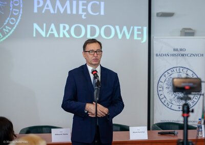 Międzynarodowa konferencja naukowa „II wojna światowa w stosunkach polsko-ukraińskich” – Warszawa, 5 lipca 2018. Fot. Marcin Jurkiewicz (IPN)