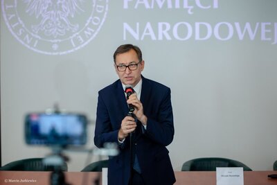 Międzynarodowa konferencja naukowa „II wojna światowa w stosunkach polsko-ukraińskich” – Warszawa, 5 lipca 2018. Fot. Marcin Jurkiewicz (IPN)