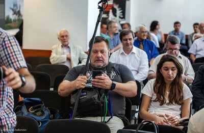 Międzynarodowa konferencja naukowa „II wojna światowa w stosunkach polsko-ukraińskich” – Warszawa, 5 lipca 2018. Fot. Marcin Jurkiewicz (IPN)