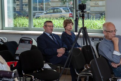 Międzynarodowa konferencja naukowa „II wojna światowa w stosunkach polsko-ukraińskich” – Warszawa, 5 lipca 2018. Fot. Marcin Jurkiewicz (IPN)