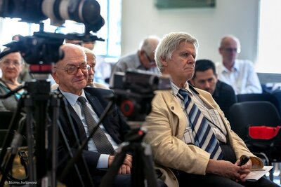 Międzynarodowa konferencja naukowa „II wojna światowa w stosunkach polsko-ukraińskich” – Warszawa, 5 lipca 2018. Fot. Marcin Jurkiewicz (IPN)