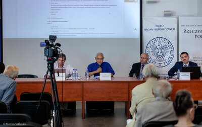 Międzynarodowa konferencja naukowa „II wojna światowa w stosunkach polsko-ukraińskich” – Warszawa, 5 lipca 2018. Fot. Marcin Jurkiewicz (IPN)