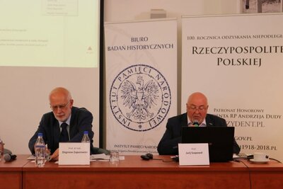 Międzynarodowa konferencja naukowa „II wojna światowa w stosunkach polsko-ukraińskich – stan badań, perspektywy badawcze” – Warszawa, 5 lipca 2018. Fot. Sylwia Szyc (IPN)