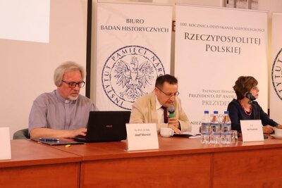 Międzynarodowa konferencja naukowa „II wojna światowa w stosunkach polsko-ukraińskich – stan badań, perspektywy badawcze” – Warszawa, 5 lipca 2018. Fot. Sylwia Szyc (IPN)