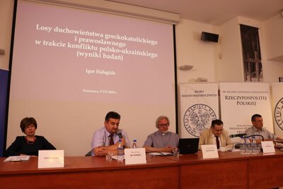 Międzynarodowa konferencja naukowa „II wojna światowa w stosunkach polsko-ukraińskich – stan badań, perspektywy badawcze” – Warszawa, 5 lipca 2018. Fot. Sylwia Szyc (IPN)