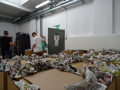 Archiwalne egzemplarze „Dziennika Związkowego” przybyły z Chicago do Polski – 10 lipca 2018