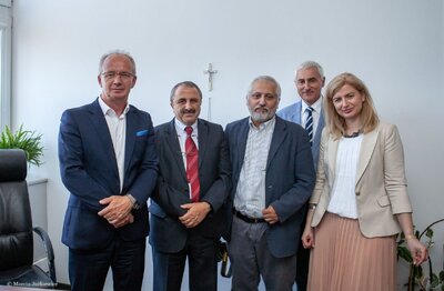 Wizyta przedstawicieli Archiwum MSW Gruzji – Warszawa, 10 lipca 2018. Fot. Marcin Jurkiewicz (IPN)