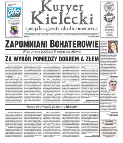 „Zapomniani bohaterowie. Wieś polska podczas II wojny światowej"