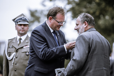 Obchody Narodowego Dnia Pamięci Ofiar Ludobójstwa dokonanego przez ukraińskich nacjonalistów na obywatelach II Rzeczypospolitej Polskiej. Fot Sławomir Kasper (IPN)
