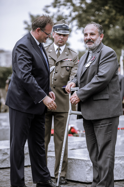Obchody Narodowego Dnia Pamięci Ofiar Ludobójstwa dokonanego przez ukraińskich nacjonalistów na obywatelach II Rzeczypospolitej Polskiej. Fot Sławomir Kasper (IPN)