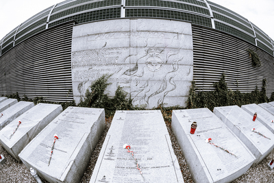 Obchody Narodowego Dnia Pamięci Ofiar Ludobójstwa dokonanego przez ukraińskich nacjonalistów na obywatelach II Rzeczypospolitej Polskiej. Fot Sławomir Kasper (IPN)