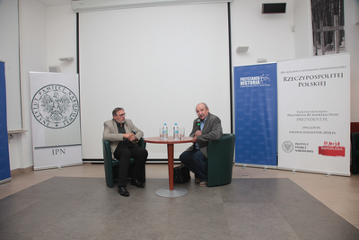 Spotkanie z Markiem Koprowskim – Warszawa, 10 lipca 2018. Fot. Piotr Życieński (IPN)