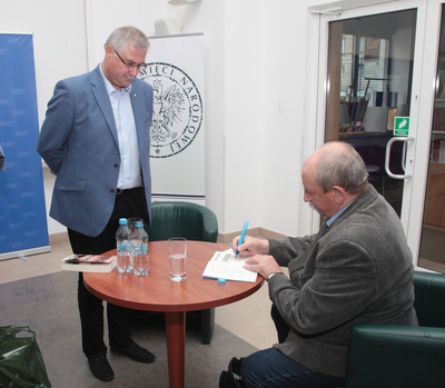 Spotkanie z Markiem Koprowskim – Warszawa, 10 lipca 2018. Fot. Piotr Życieński (IPN)