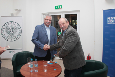 Spotkanie z Markiem Koprowskim – Warszawa, 10 lipca 2018. Fot. Piotr Życieński (IPN)