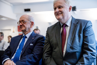 Podpisanie porozumienia ws. organizacji XX Powszechnego Zjazdu Historyków – Warszawa, 17 lipca 2018. Fot. Sławek Kasper