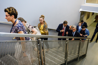 Wizyta parlamentarzystów w Archiwum IPN – Warszawa, 17 lipca 2018. Fot. Sławek Kasper (IPN)