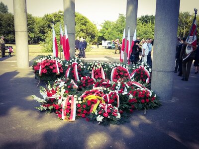 Pomnik 27. Wołyńskiej Dywizji Piechoty Armii Krajowej [fot. B. Nowak, BUWiM IPN]