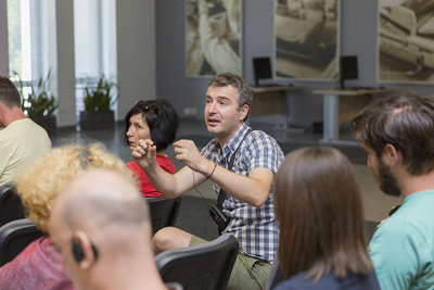 Wizyta nauczycieli i edukatorów w Archiwum IPN. Fot. Katarzyna Adamów (IPN)