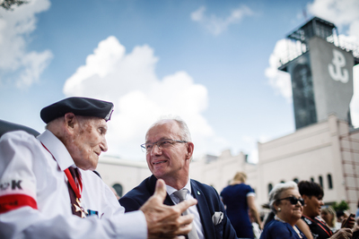 Spotkanie Powstańców Warszawskich z Prezydentem RP Andrzejem Dudą – Warszawa, 29 lipca 2018. Fot. Sławek Kasper (IPN)