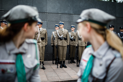 Spotkanie Powstańców Warszawskich z Prezydentem RP Andrzejem Dudą – Warszawa, 29 lipca 2018. Fot. Sławek Kasper (IPN)