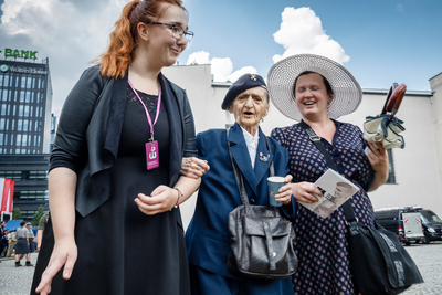 Spotkanie Powstańców Warszawskich z Prezydentem RP Andrzejem Dudą – Warszawa, 29 lipca 2018. Fot. Sławek Kasper (IPN)