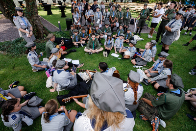 Spotkanie Powstańców Warszawskich z Prezydentem RP Andrzejem Dudą – Warszawa, 29 lipca 2018. Fot. Sławek Kasper (IPN)