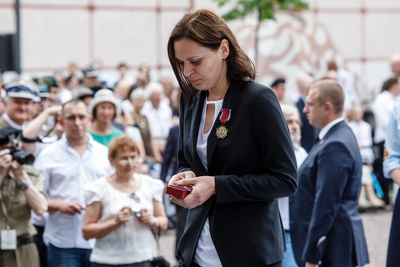 Spotkanie Powstańców Warszawskich z Prezydentem RP Andrzejem Dudą – Warszawa, 29 lipca 2018. Fot. Sławek Kasper (IPN)