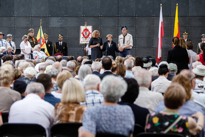 Spotkanie Powstańców Warszawskich z Prezydentem RP Andrzejem Dudą – Warszawa, 29 lipca 2018. Fot. Sławek Kasper (IPN)