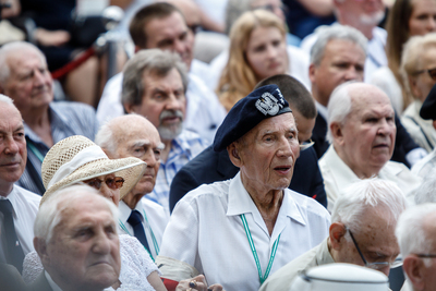 Spotkanie Powstańców Warszawskich z Prezydentem RP Andrzejem Dudą – Warszawa, 29 lipca 2018. Fot. Sławek Kasper (IPN)