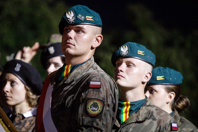 Uroczystość zapalenia Ognia Pamięci na Kopcu Powstania Warszawskiego – Warszawa, 1 sierpnia 2018. Fot Sławek Kasper (IPN)