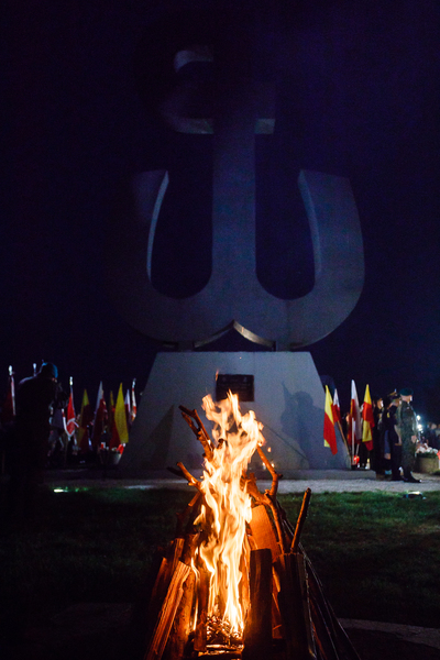 Uroczystość zapalenia Ognia Pamięci na Kopcu Powstania Warszawskiego – Warszawa, 1 sierpnia 2018. Fot Sławek Kasper (IPN)