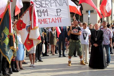 Krakowskie uroczystości w 74. rocznicę wybuchu powstania warszawskiego