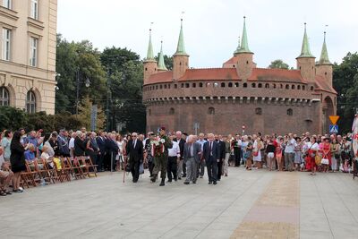 Krakowskie uroczystości w 74. rocznicę wybuchu powstania warszawskiego