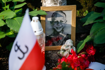 Uroczystości pod pomnikiem Gloria Victis na Cmentarzu Wojskowym na Powązkach. 1 sierpnia 2018. Fot. Sławek Kasper (IPN)