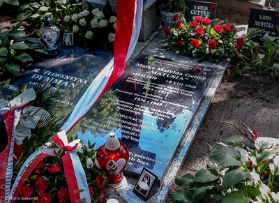 Uroczystość upamiętnienia 50. rocznicy śmierci m. Matyldy Getter – Warszawa, 8 sierpnia 2018. Fot. Marcin Jurkiewicz (IPN)