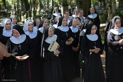 Uroczystość upamiętnienia 50. rocznicy śmierci m. Matyldy Getter – Warszawa, 8 sierpnia 2018. Fot. Marcin Jurkiewicz (IPN)