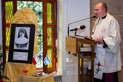 Uroczystość upamiętnienia 50. rocznicy śmierci m. Matyldy Getter – Warszawa, 8 sierpnia 2018. Fot. Marcin Jurkiewicz (IPN)