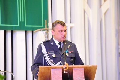 Uroczystości pogrzebowe śp. Tadeusza Terlikowskiego. Fot. Andrzej Baraniak