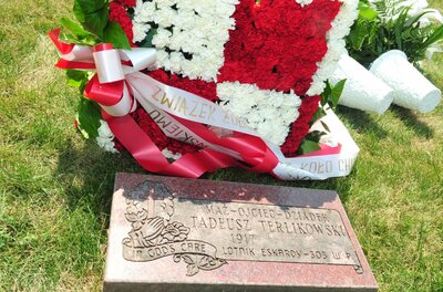 Uroczystości pogrzebowe śp. Tadeusza Terlikowskiego. Fot. Andrzej Baraniak