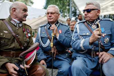 IPN oddaje hołd bohaterom wojny 1920 roku – Ossów, 15 sierpnia 2018 r.  Fot. Sławek Kasper (IPN)
