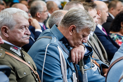 IPN oddaje hołd bohaterom wojny 1920 roku – Ossów, 15 sierpnia 2018 r.  Fot. Sławek Kasper (IPN)