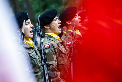 IPN oddaje hołd bohaterom wojny 1920 roku – Ossów, 15 sierpnia 2018 r.  Fot. Sławek Kasper (IPN)