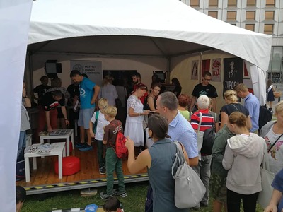 Piknik rodzinny na placu Piłsudskiego w Warszawie – 15 sierpnia 2018