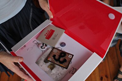 IPN na pikniku rodzinnym z NBP z okazji stulecia odzyskania Niepodległości – 15 sierpnia 2018. Fot. Jan Dubiel (IPN)