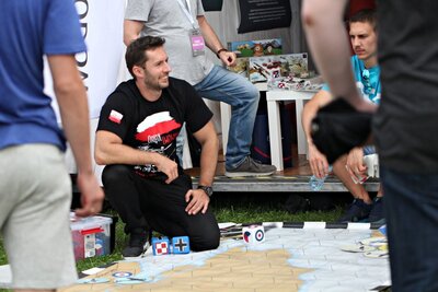 IPN na pikniku rodzinnym z NBP z okazji stulecia odzyskania Niepodległości – 15 sierpnia 2018. Fot. Jan Dubiel (IPN)