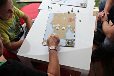 IPN na pikniku rodzinnym z NBP z okazji stulecia odzyskania Niepodległości – 15 sierpnia 2018. Fot. Jan Dubiel (IPN)